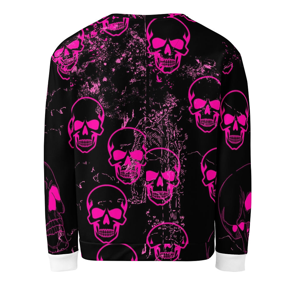 Thumbnail: Women’s Premium Cotton Sweatshirt- Pink Terror
