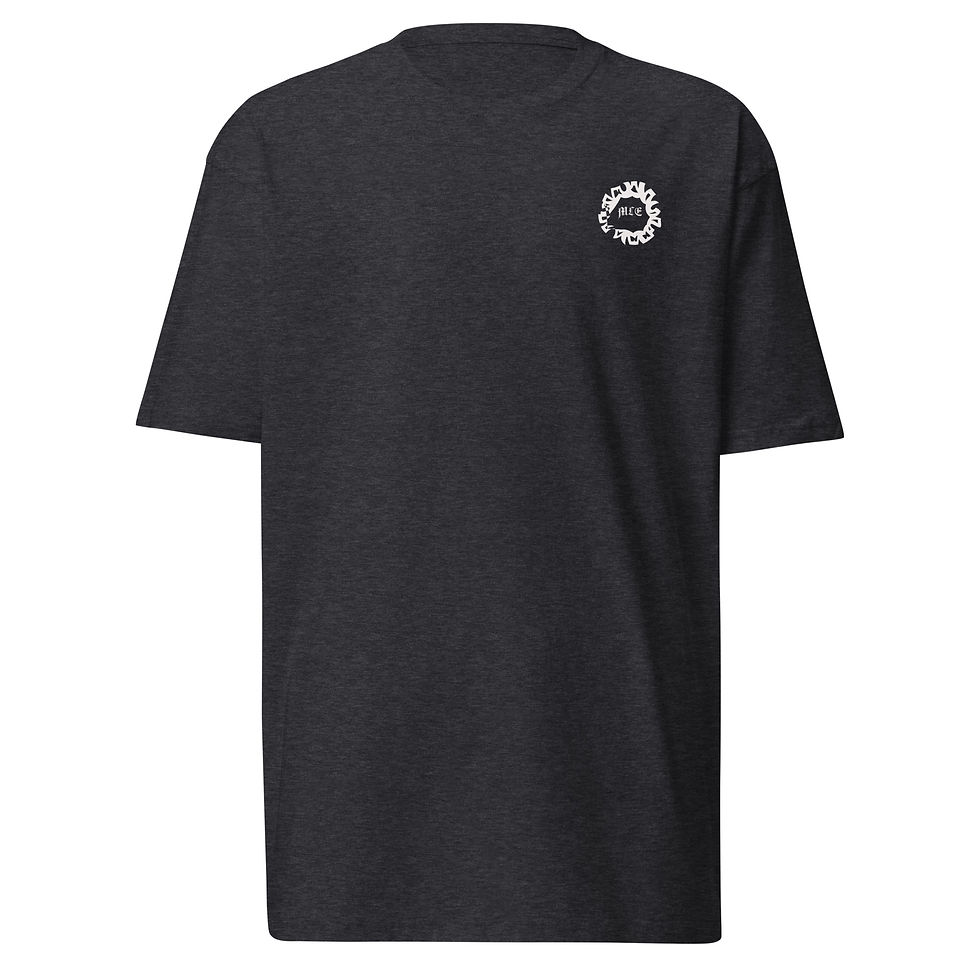 Thumbnail: Men’s Premium Heavyweight Box Tee- Yin Yang Logo