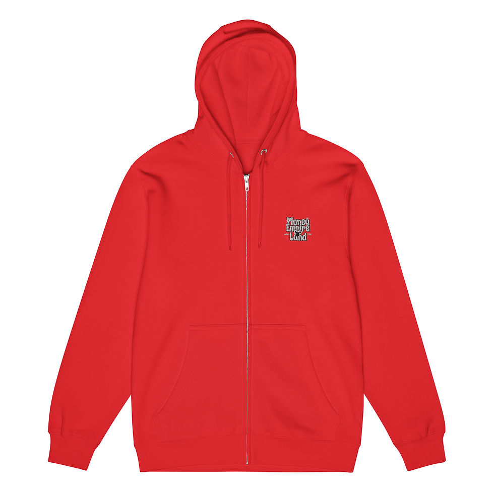 Thumbnail: Women’s Premium Full Zip Up Hoodie- Embroidered MLE Logo