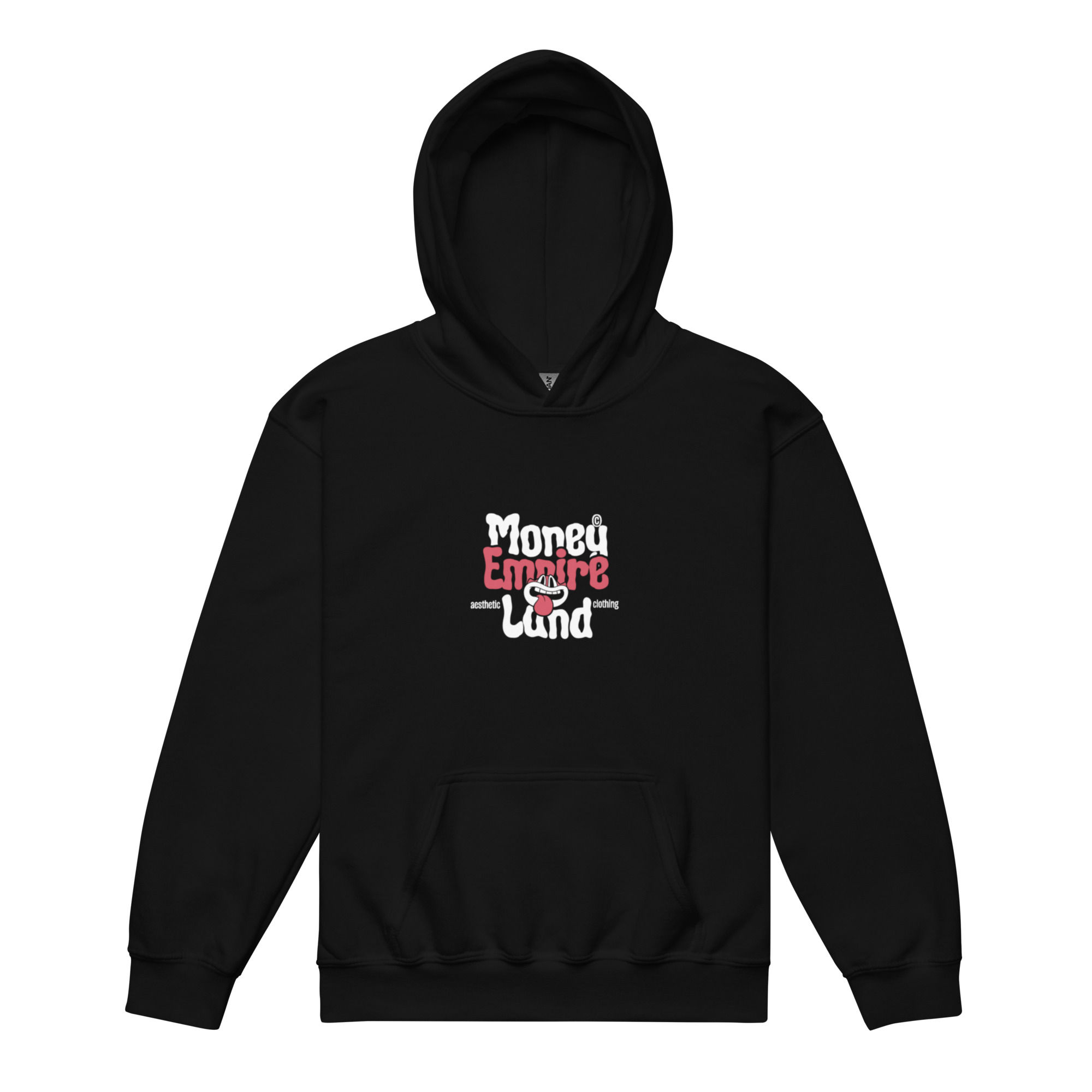 Youth Boys Heavy Blend Hoodie- MLE Red Logo