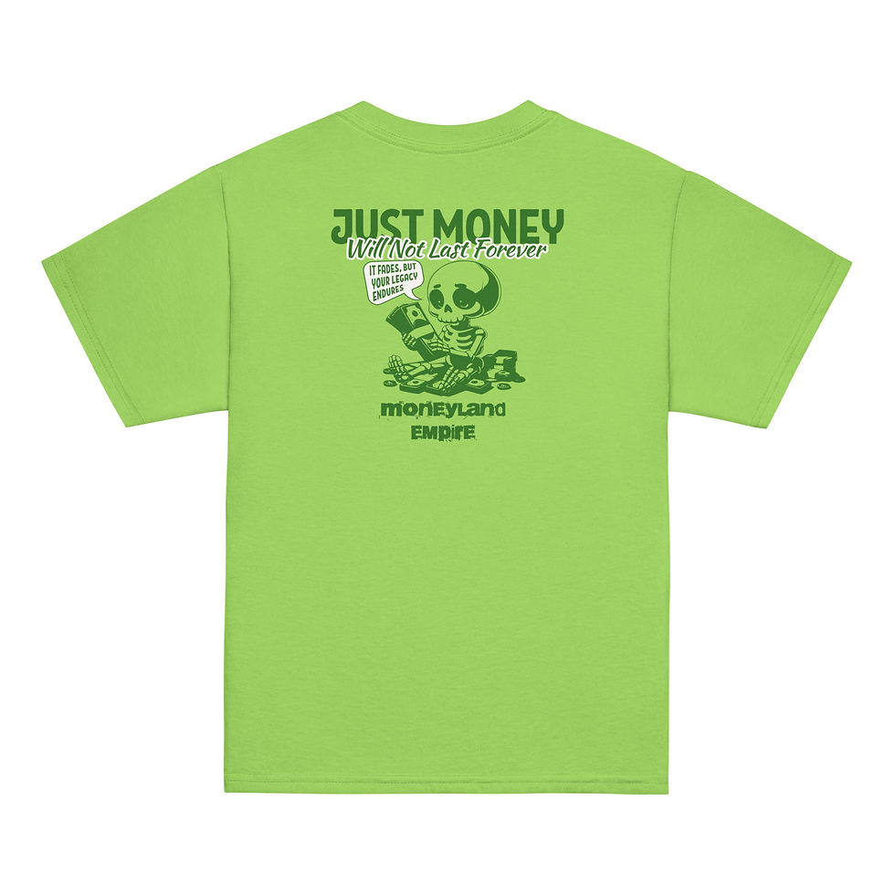 Thumbnail: Youth Boys Classic Tee- Just Money