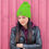 Thumbnail: Embroidered Pom-Pom Knit Cap- MLE MoneyLand Empire Frog Design