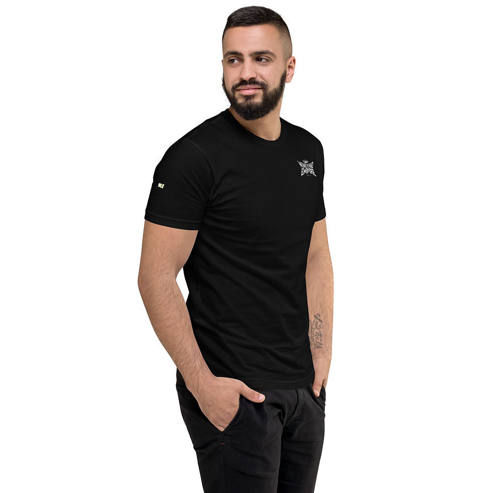 Thumbnail: Men’s Cotton T-Shirt - MLE Green World Is Yours Logo
