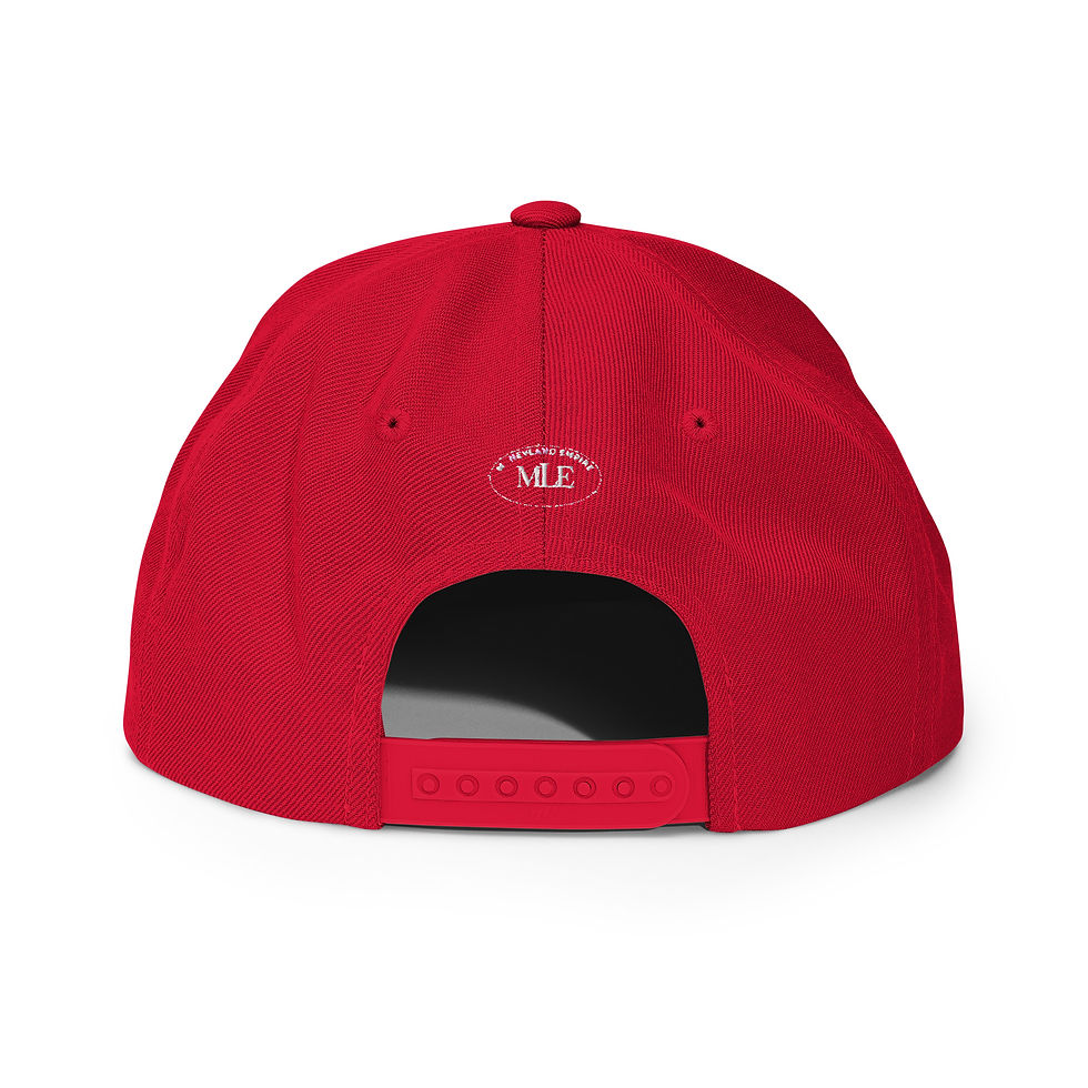 Thumbnail: Classic SnapBack Hat- MLE TDR Royce Logo