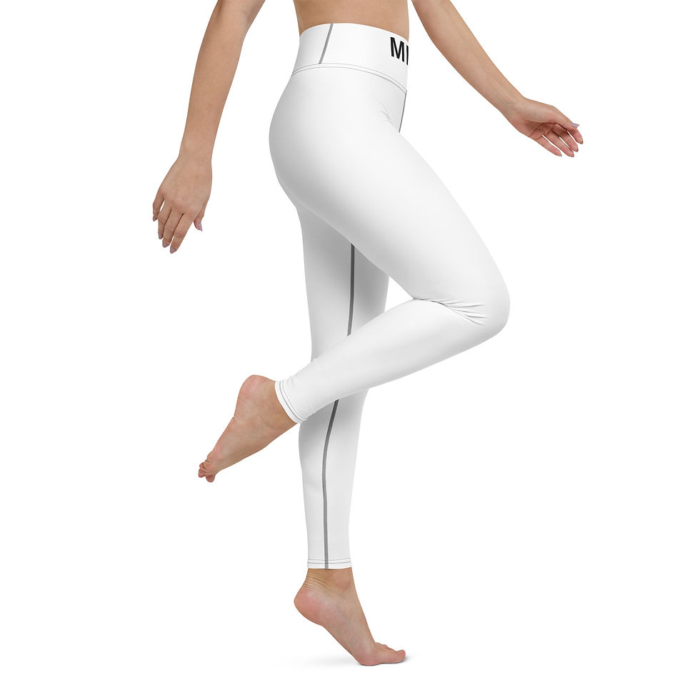 Thumbnail: Women Leggings White -MLE logo