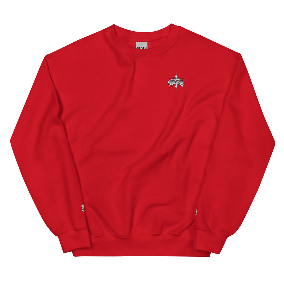 Thumbnail: Men’s Heavyweight Sweatshirt- Catastrophic Embroidered  