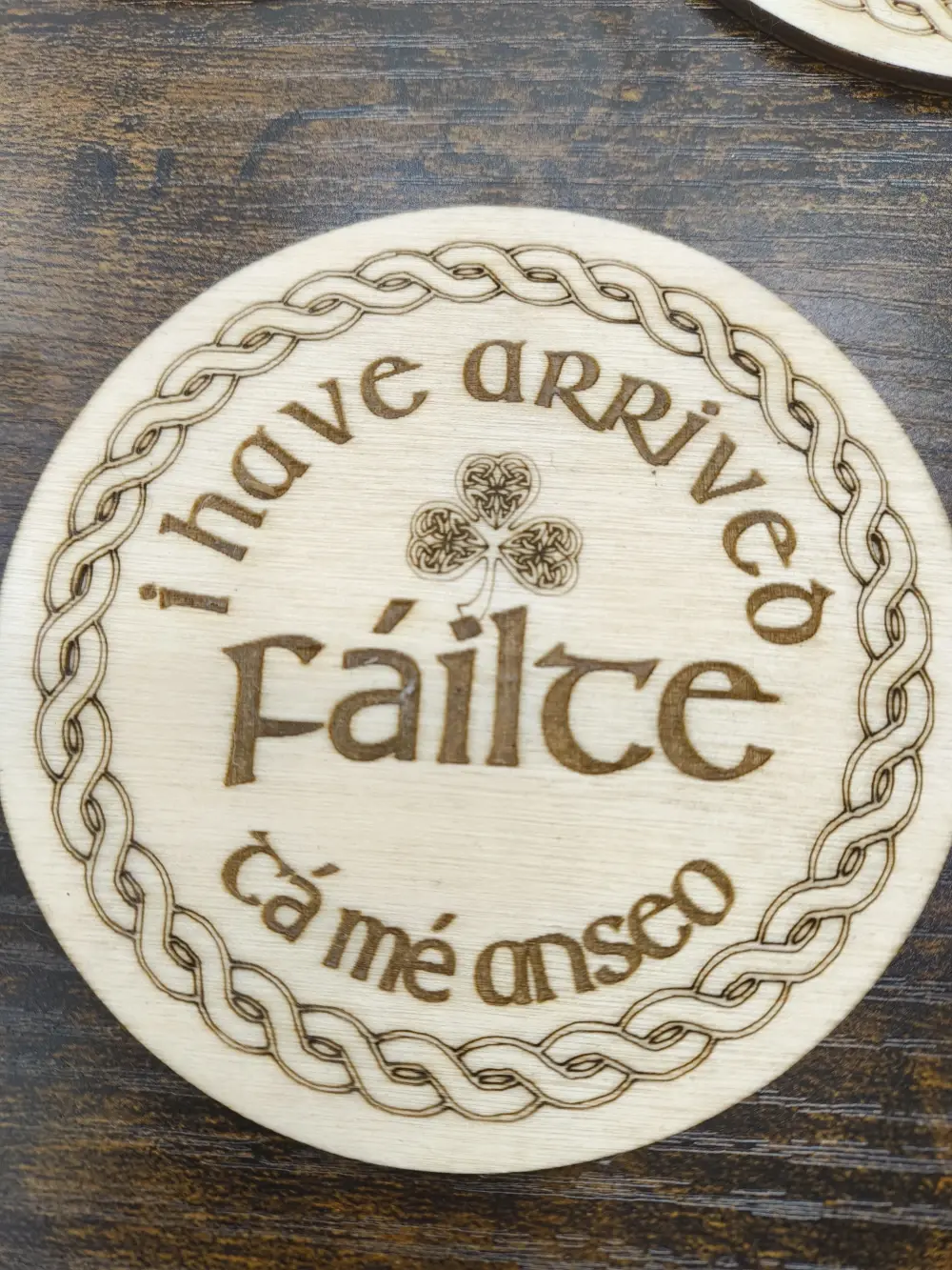 Irish language Baby Milestone Markers