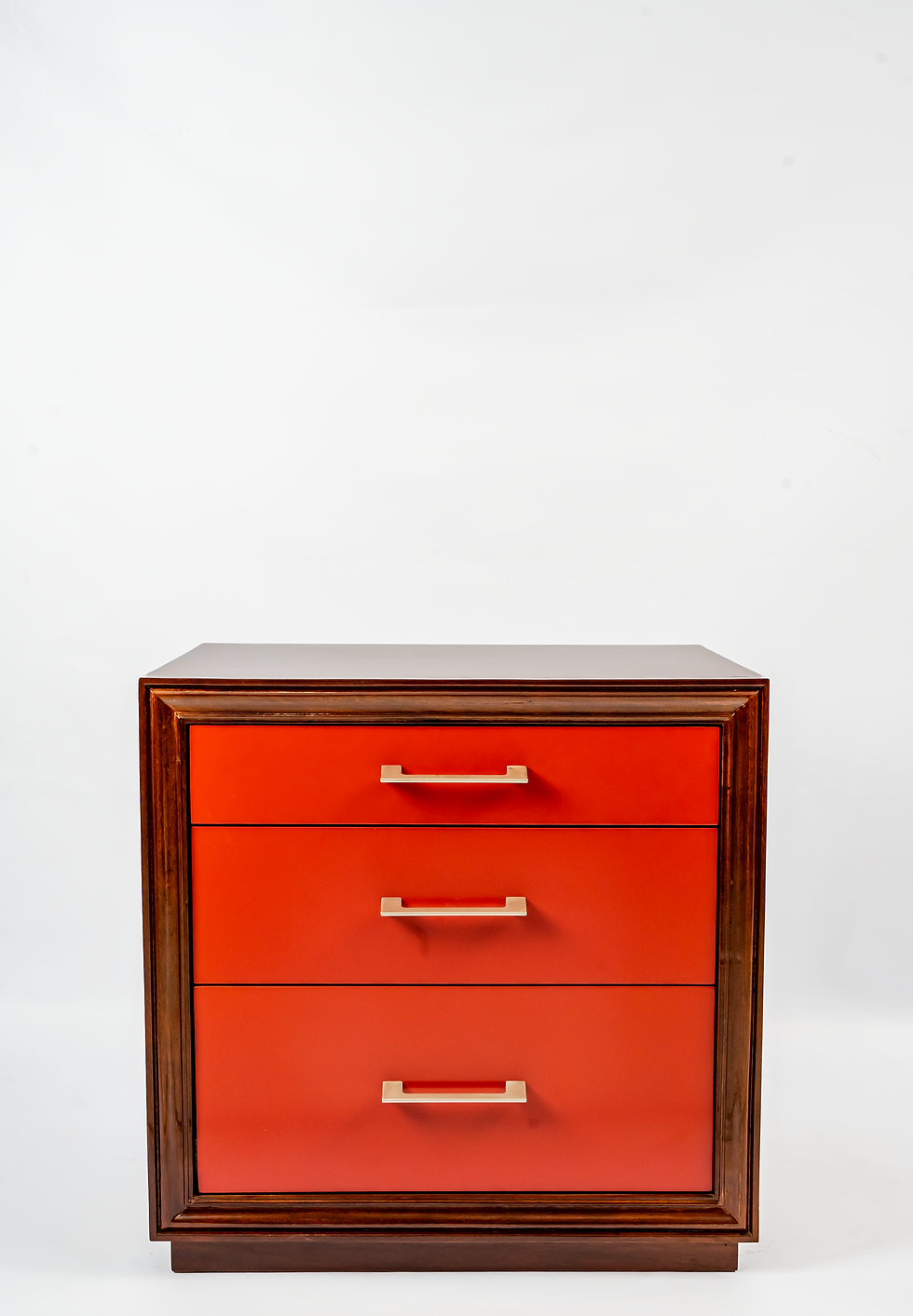 Thumbnail: MAHOGANY AND COLOR PEDESTAL