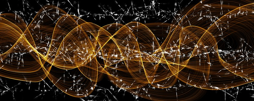 Wave Particles Physics Abstract Quantum Mechanics
