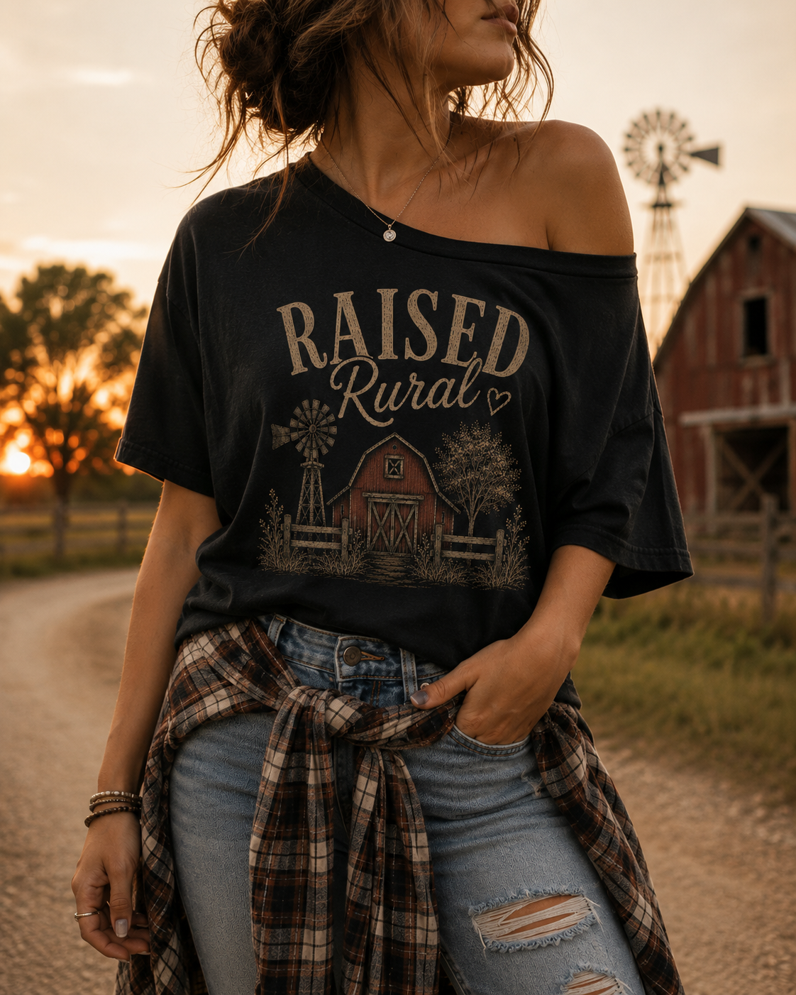 Raised Rural Graphic Tee