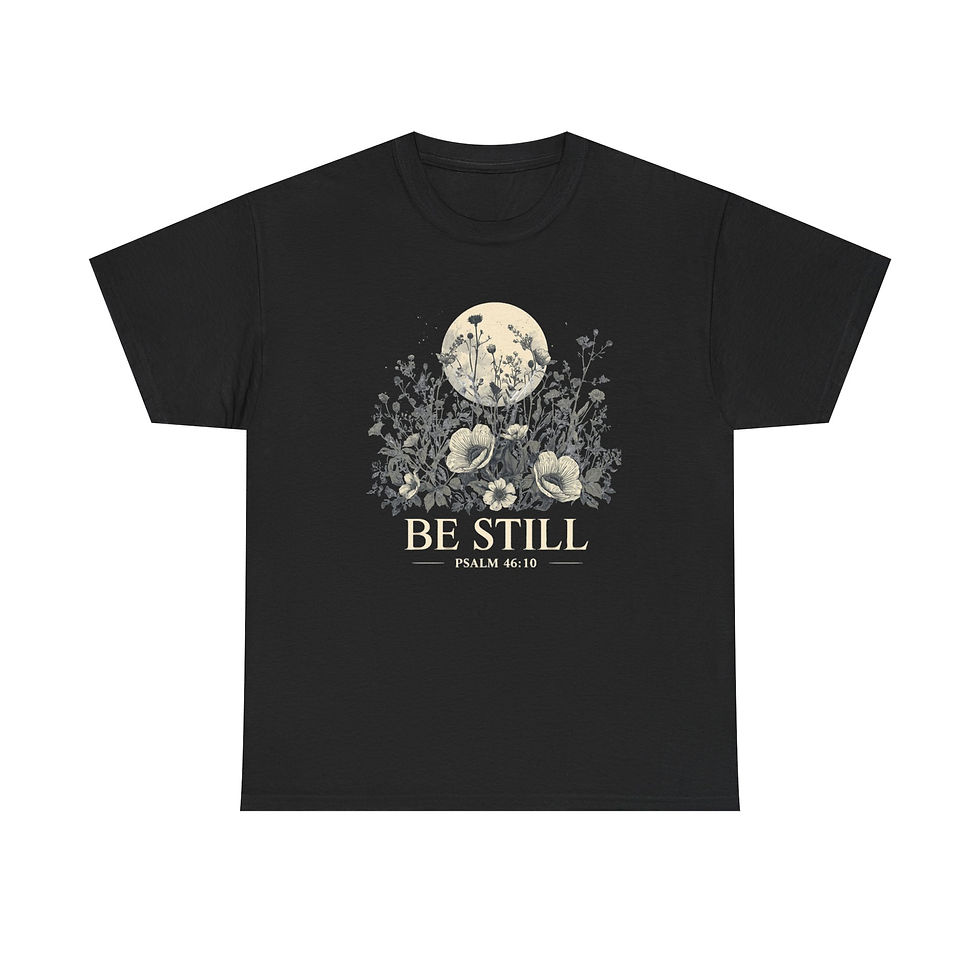 Thumbnail: Floral Moon Tee — Vintage Sunflower & Wildflower Graphic T-Shirt