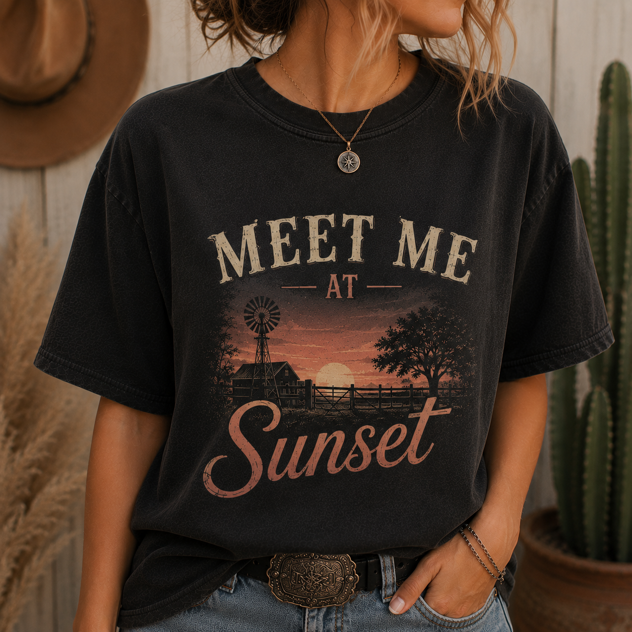 Meet Me At Sunset Graphic Tee