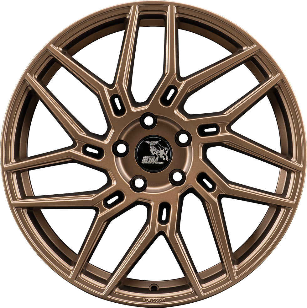 Miniaturbild: Ultra Wheels UA20 COBRA BRONZE MATT 8,5J x 19 5x112 ET45 Frontansicht