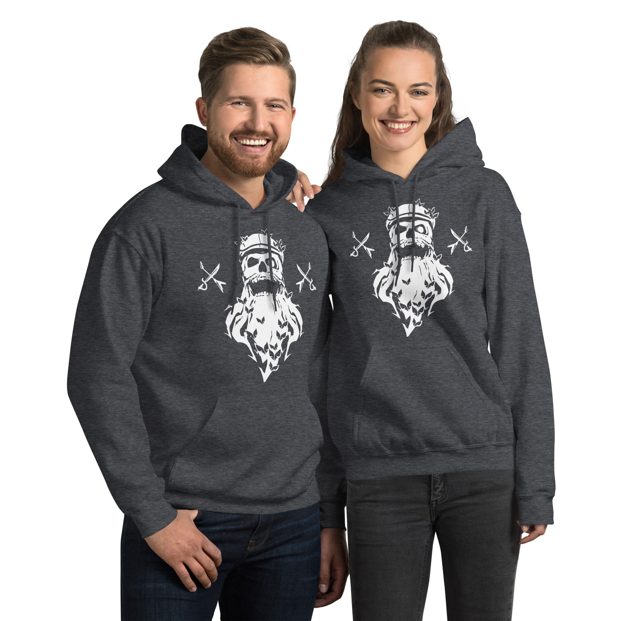 Beard & Bones: Unisex Hoodie