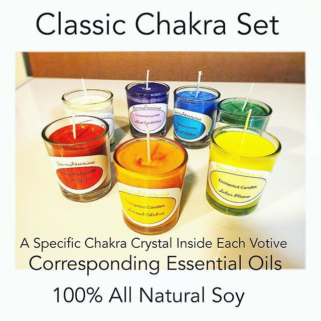 Classic Chakra Candle Set