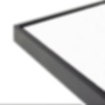 Black Canvas floater frame