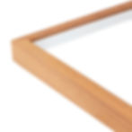 Teak box frame