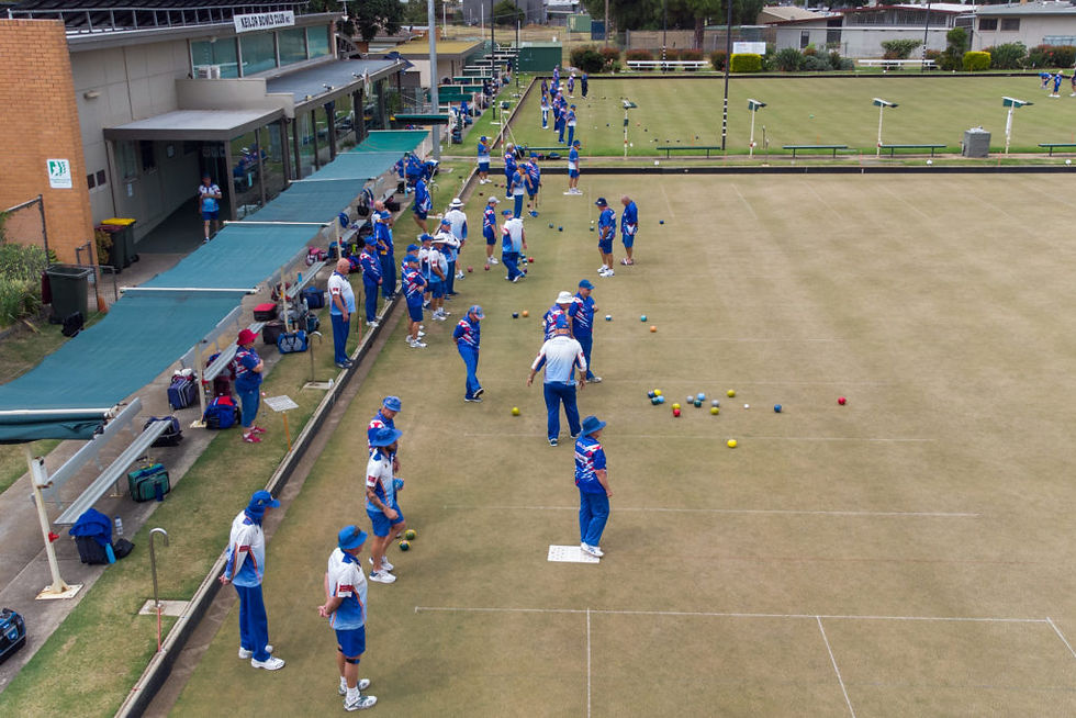 Community in Action: Keilor Bowls Club members enjoying a day of camaraderie and connection.