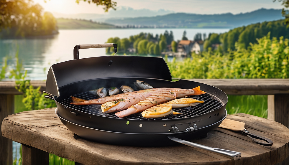 Fisch-Grillabend am Bodensee