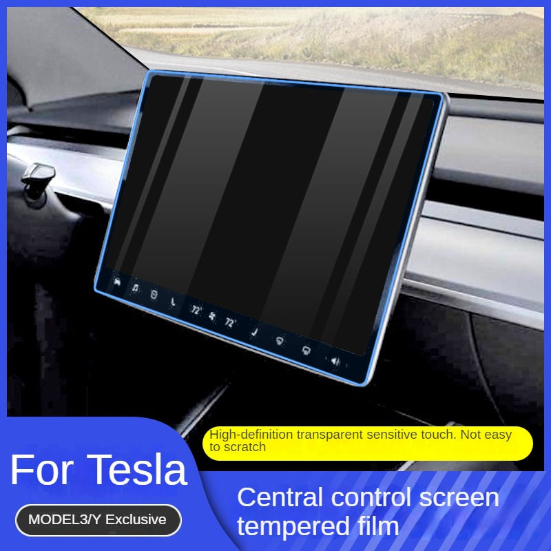 For Tesla Model 3/Y/S/X Central Control Screen Tempered Navigation Film