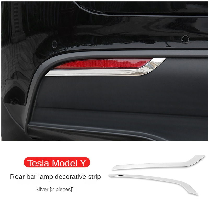 Thumbnail: For Tesla Electroplating Exterior Trim