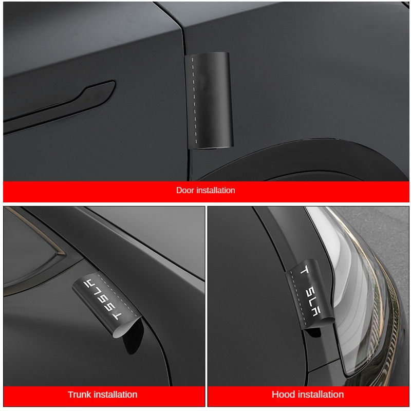 Thumbnail: For Tesla Car Fashion Creative Interior Decorative Sticker