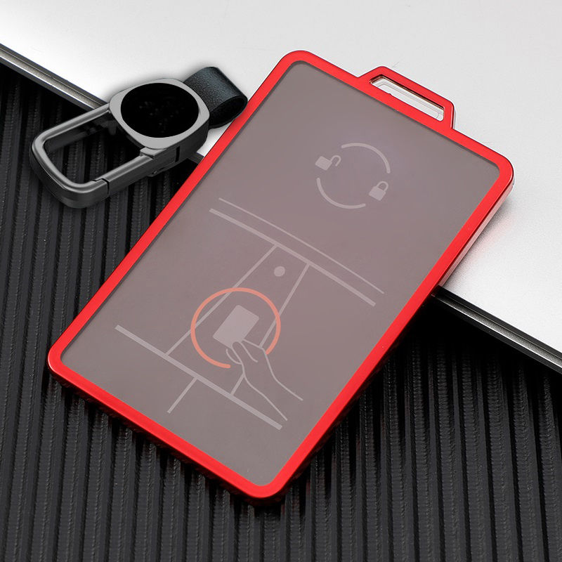 Thumbnail: For Tesla Model 3/Y Card Key Cover Electroplating Protective Cover