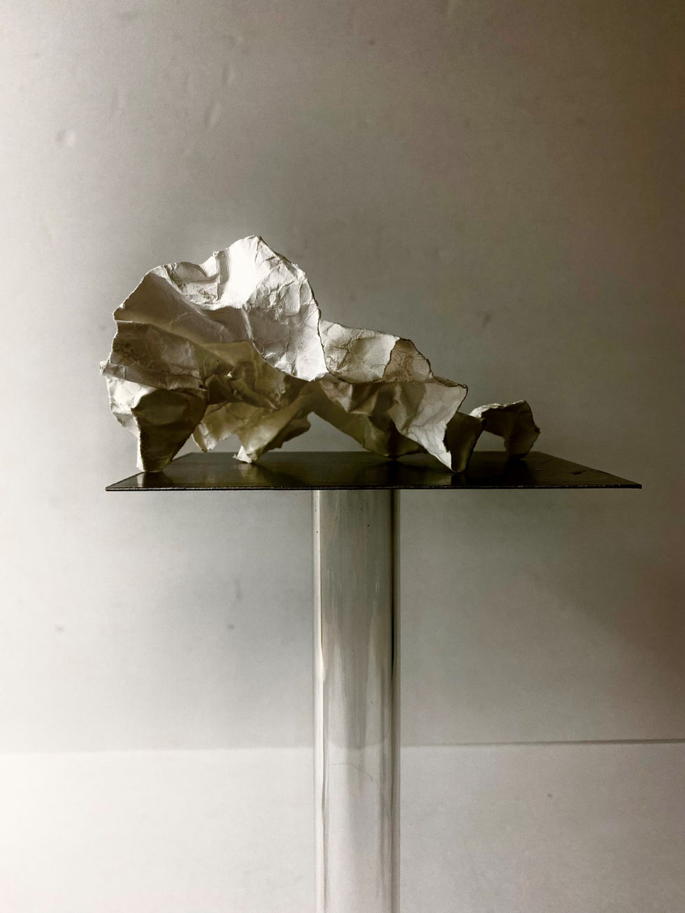 Title : Pose : Paper, metal & plastic printed on matt paper 10cm x14cm.