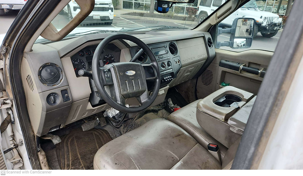 Thumbnail: 2008 FORD F550 (4 door - Extra Cab) W/ CONTRACTOR BED