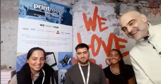 The Printroom Bracknell has a formidable team of young people..