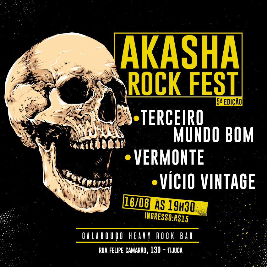 O Festival que está abalando as estruturas da cena Rock Independente Carioca está de volta!!