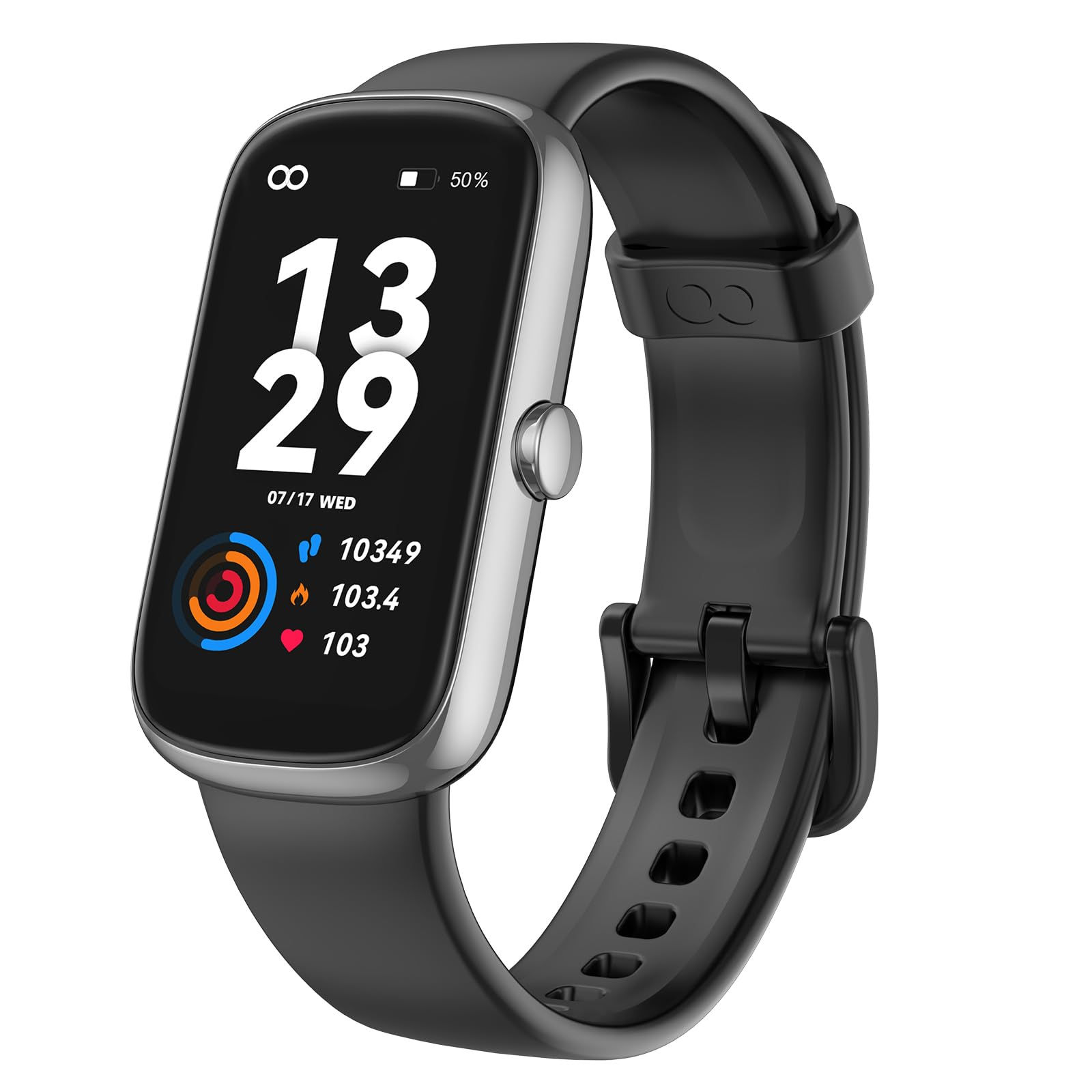 anyloop Fitness Tracker with Heart Rate Blood Oxygen Sleep Monitor IP68 Waterpro