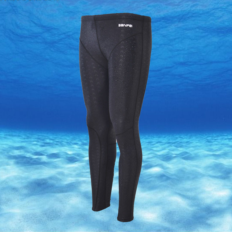 Miniatura: Men's Quick-Dry Swim Trunks with Shark Skin Design