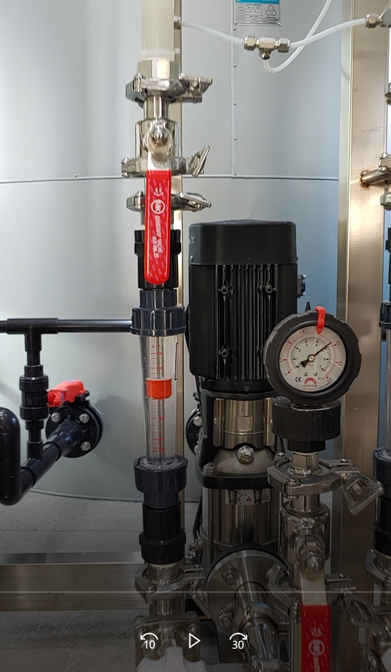 에코쏠티 펌프 압력계 및 유량계