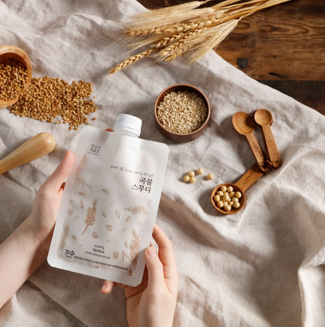 [Bang-yu-dang] Grain Smoothie Original / Sweet Pumpkin / Seoritae (40g x 8)