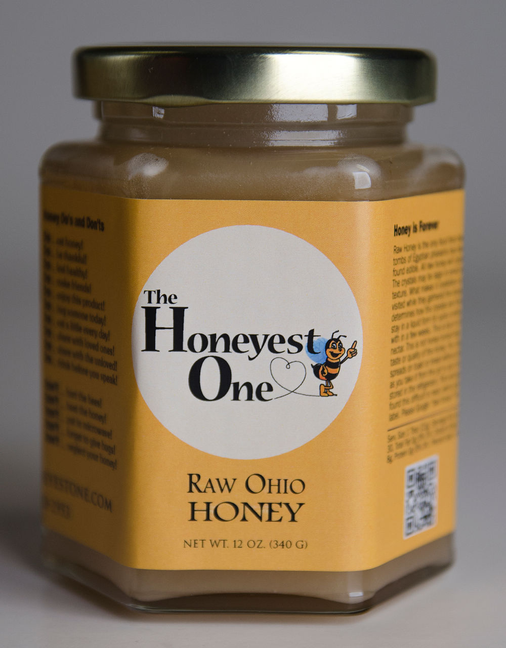 12 oz. Raw Ohio Honey