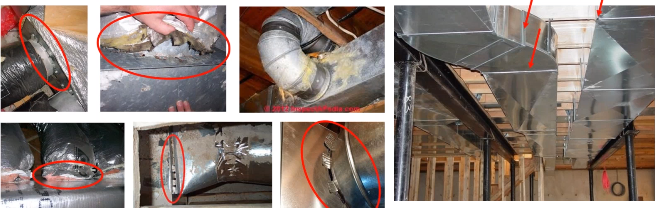 leaky air duct