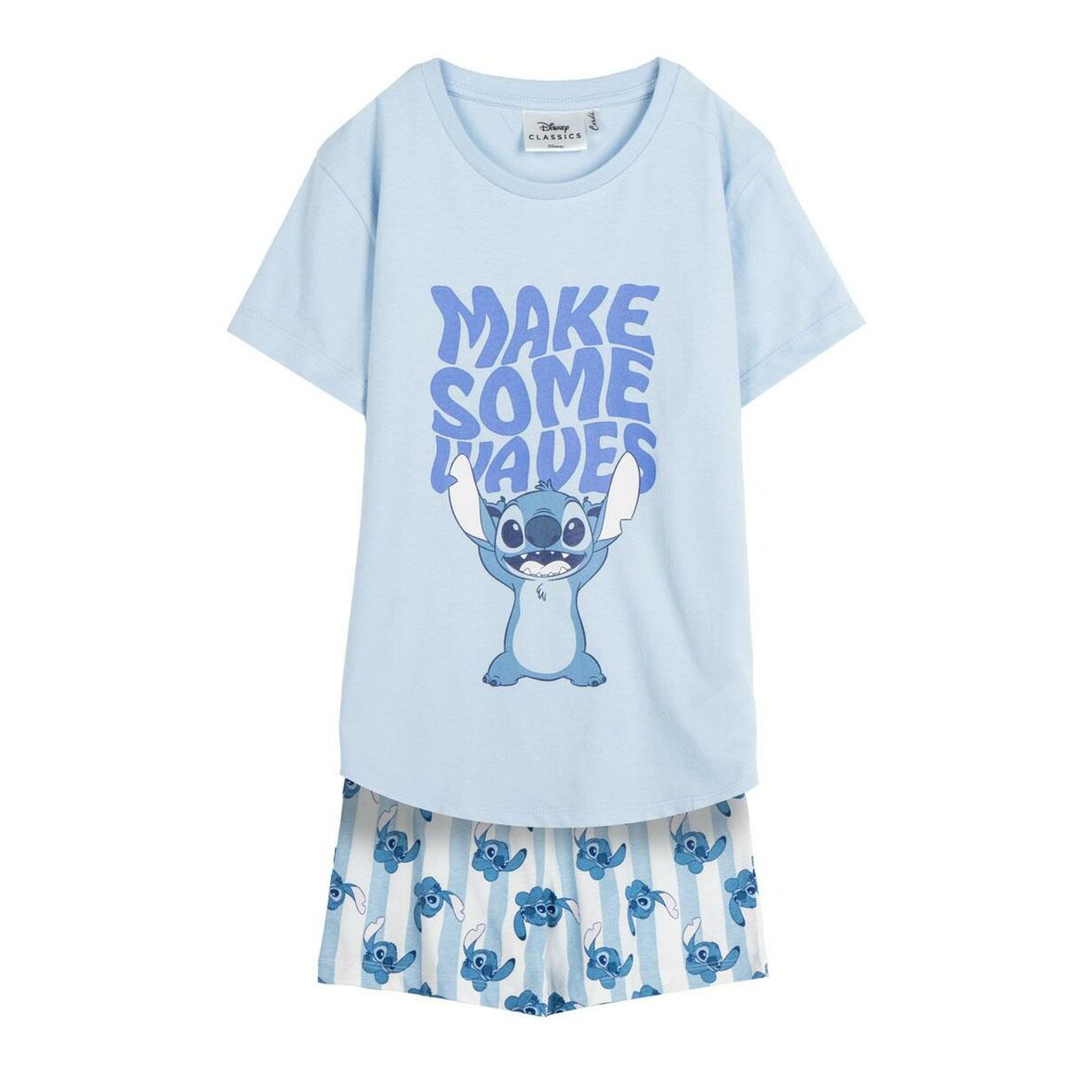 Summer Pyjama Stitch Blue