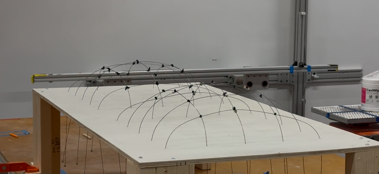 Behavioral design - Wire bending via architectural robotics