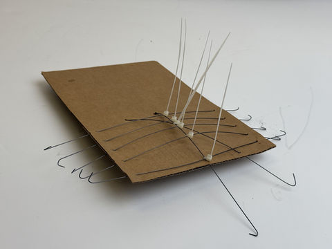 Behavioral design - Wire bending via architectural robotics