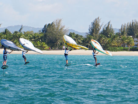 Puerto Rico se estrenó como sede internacional de la nueva modalidad de Wingfoil Racing