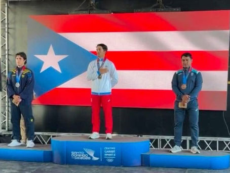 Sebastián Medina logra la primera medalla de oro en Juegos Centroamericanos y del Caribe en el bote Sunfish
