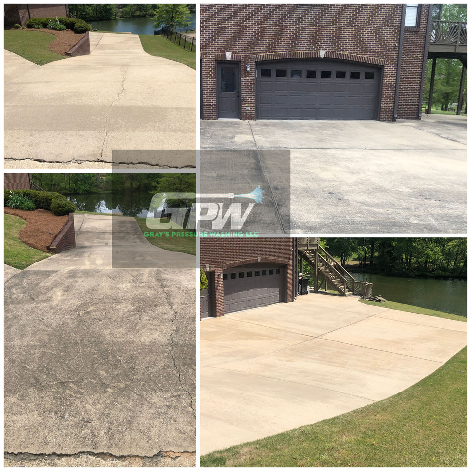 Exterior Driveway Cleaning
