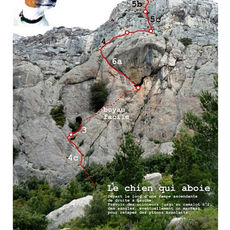 Sortie escalade : le chien qui aboie (20/11/2019)