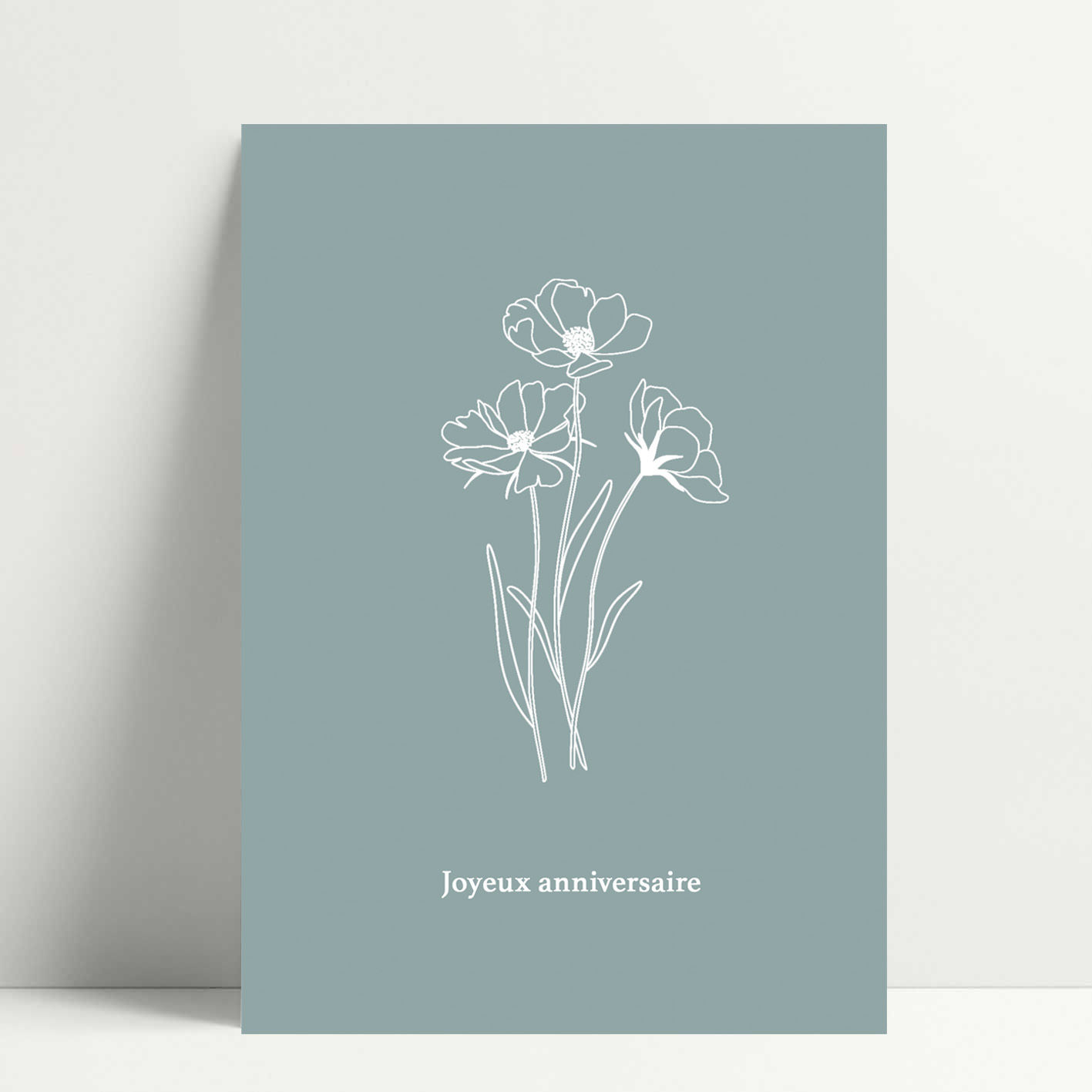 Carte Joyeux anniversaire
