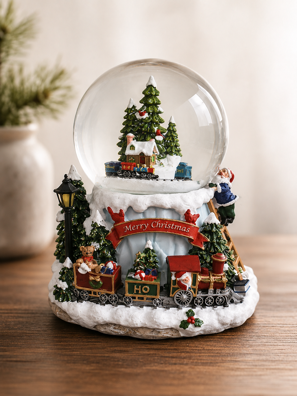 Thumbnail: Christmas Storybook Snow Globe Collection
