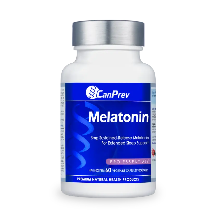 CanPrev Melatonin 3 Mg 60 Capsules