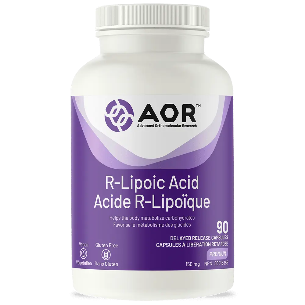 AOR R-Lipoic Acid 90 Veg Caps