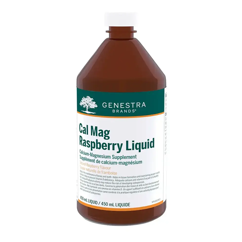 Genestra Cal Mag Liquid Raspberry 450mL