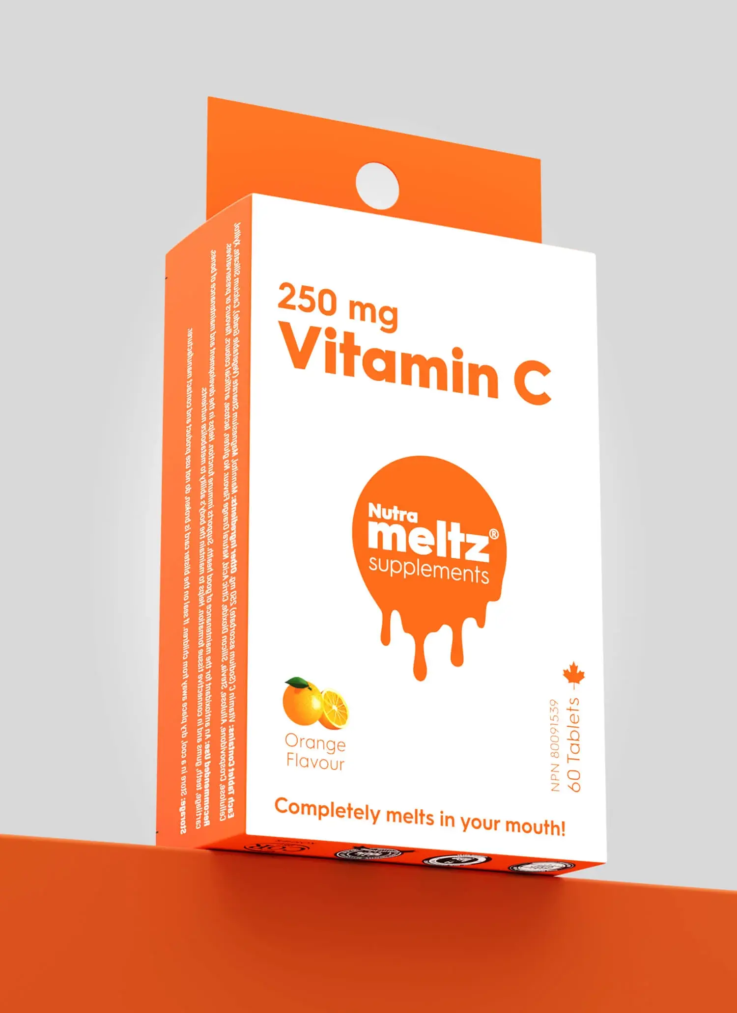 Nutrameltz Vitamin C 250mg 60 Tabs